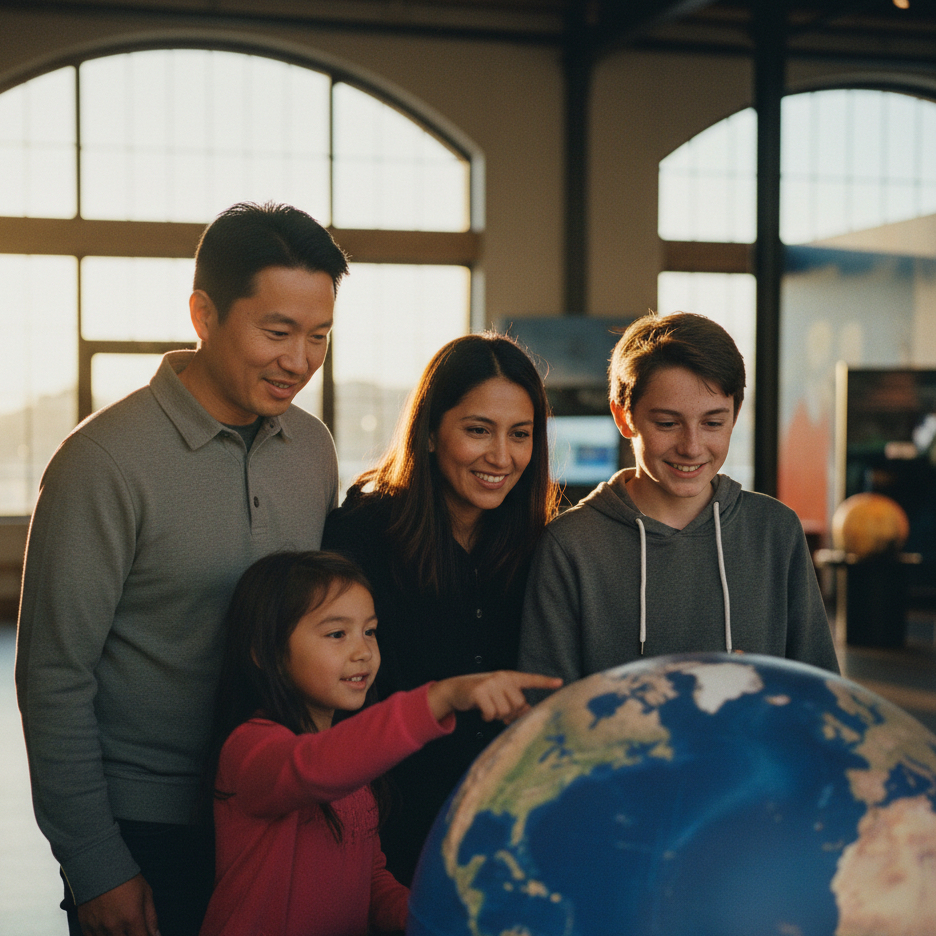 Children discovering science at a San Francisco Bay Area science museum with BayPass Club